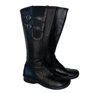 Keens Leather Knee High Black Boots